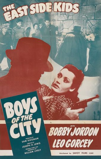 boys of the city 1940 poster