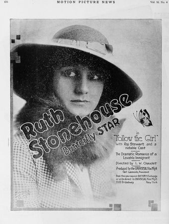 follow the girl 1917 poster