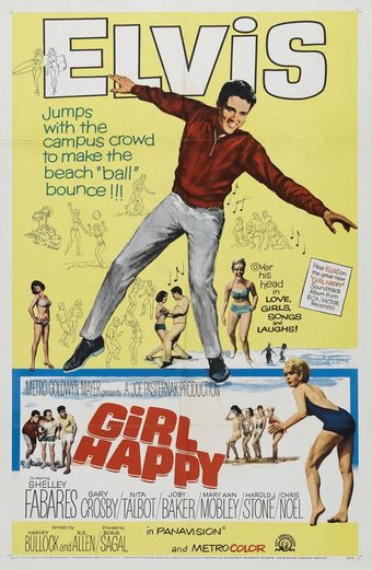 girl happy 1965 poster