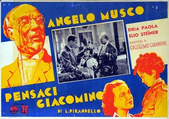 pensaci giacomino 1936 poster