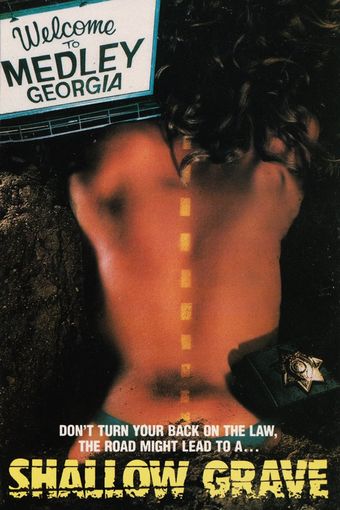 shallow grave 1987 poster