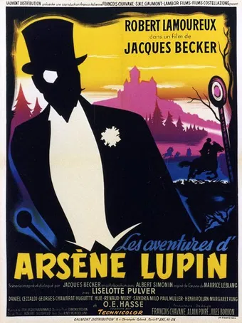 les aventures d'arsène lupin 1957 poster