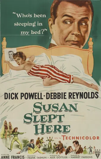 susan slept here 1954 poster