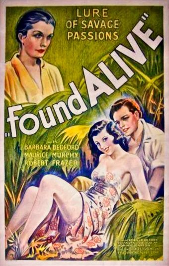 found alive 1933 poster