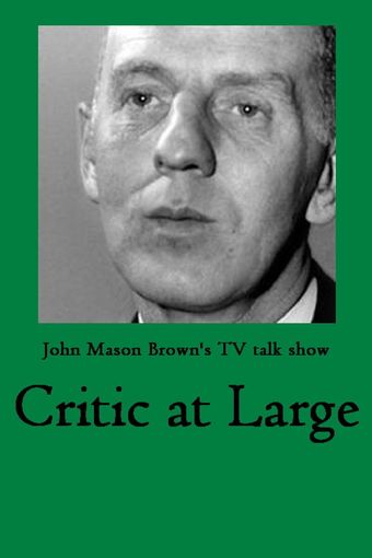 critic at large 1948 poster