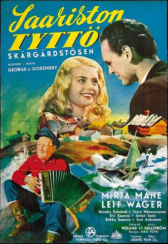 saariston tyttö 1953 poster