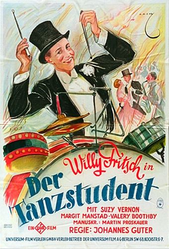 der tanzstudent 1928 poster