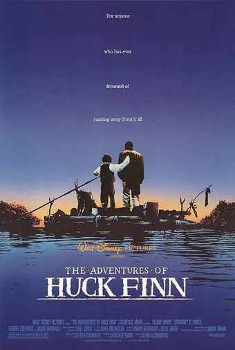 the adventures of huck finn 1993 poster