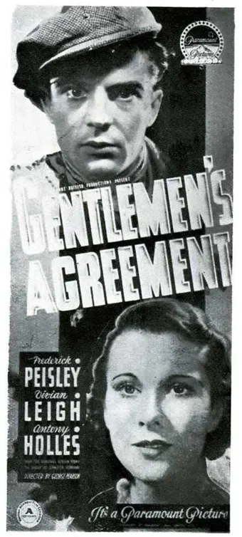 gentleman's agreement 1935 poster