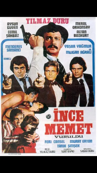 ince memet vuruldu 1975 poster