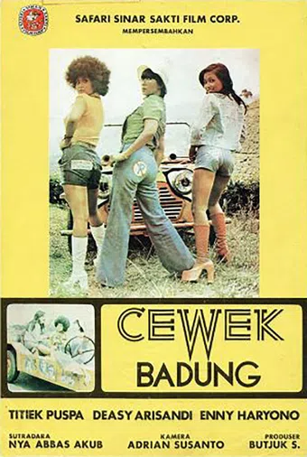 tiga cewek badung 1975 poster