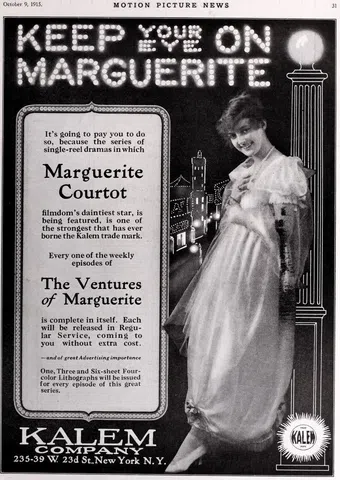 the ventures of marguerite 1915 poster