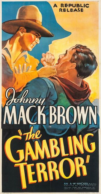 the gambling terror 1937 poster