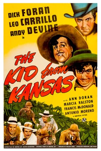 the kid from kansas 1941 poster