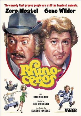 rhinoceros 1974 poster