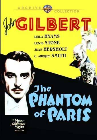 the phantom of paris 1931 poster