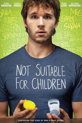 not suitable for children 2012 poster