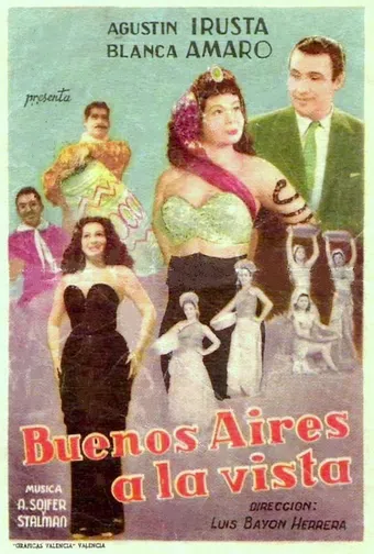 buenos aires a la vista 1950 poster