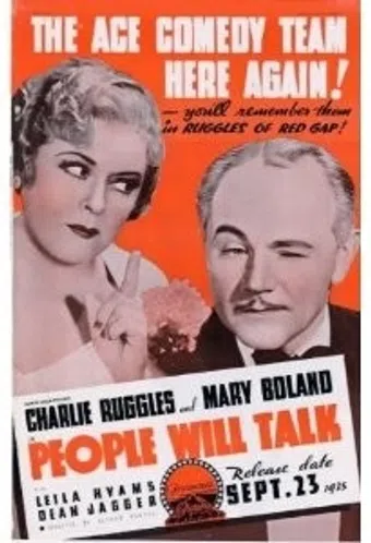 people will talk 1935 poster