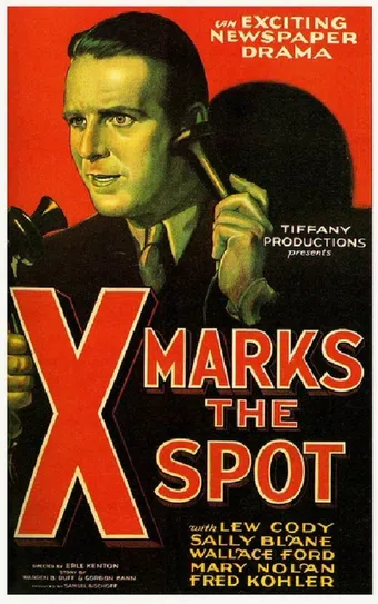 x marks the spot 1931 poster