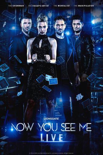 now you see me live! 2019 poster