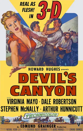 devil's canyon 1953 poster