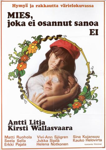 mies, joka ei osannut sanoa ei 1975 poster