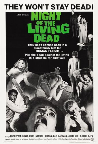 night of the living dead 1968 poster