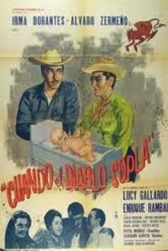 cuando el diablo sopla 1966 poster