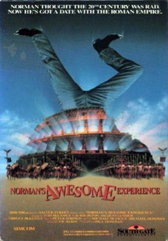 norman's awesome experience 1988 poster