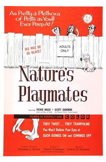 nature's playmates 1962 poster