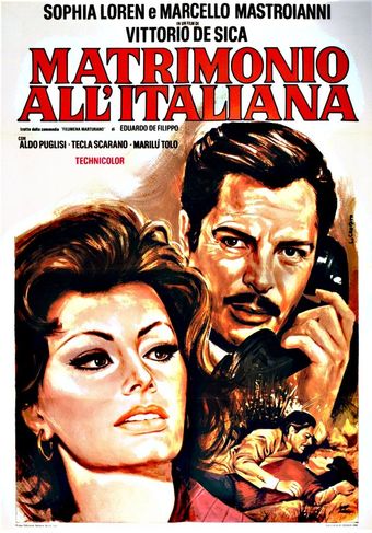 matrimonio all'italiana 1964 poster