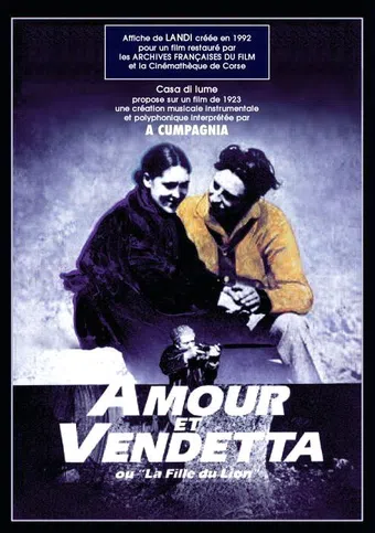 amour et vendetta 1923 poster