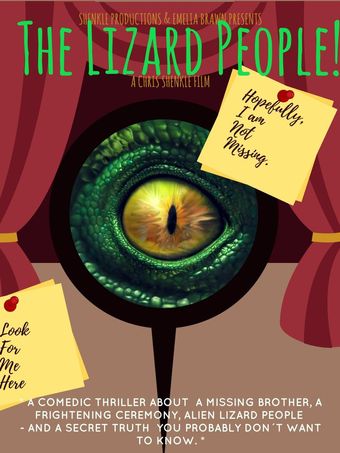 the lizard people! poster