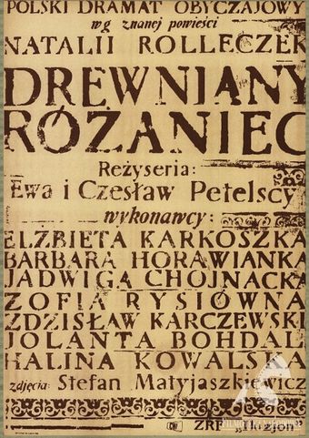 drewniany rózaniec 1965 poster