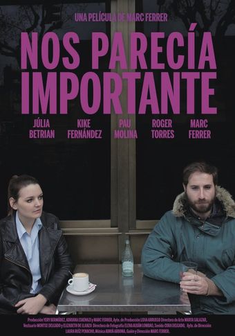 nos parecía importante 2016 poster