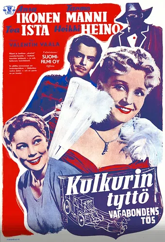 kulkurin tyttö 1952 poster