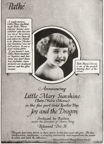 joy and the dragon 1916 poster