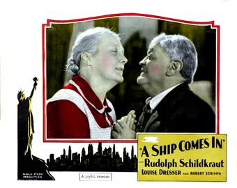 a ship comes in 1928 poster