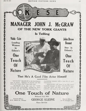 one touch of nature 1917 poster