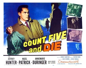 count five and die 1957 poster