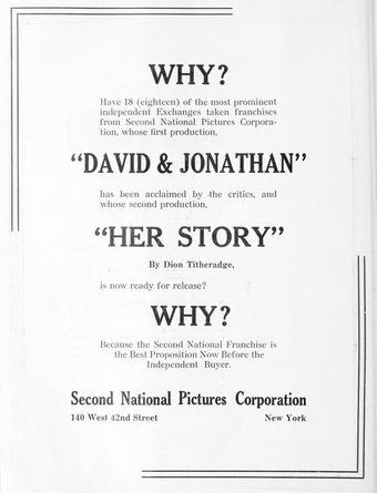 her story 1920 poster