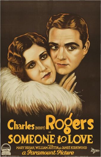 someone to love 1928 poster