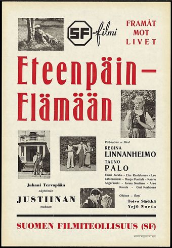 eteenpäin - elämään 1939 poster