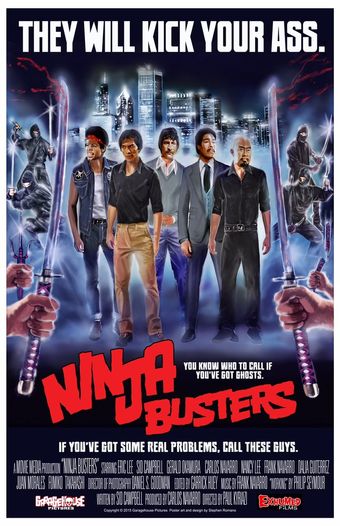 ninja busters 1984 poster