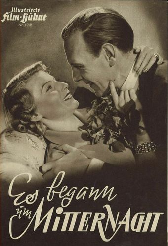 es begann um mitternacht 1951 poster