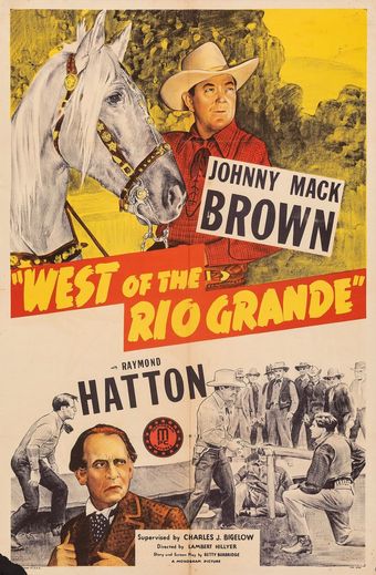 west of the rio grande 1944 poster