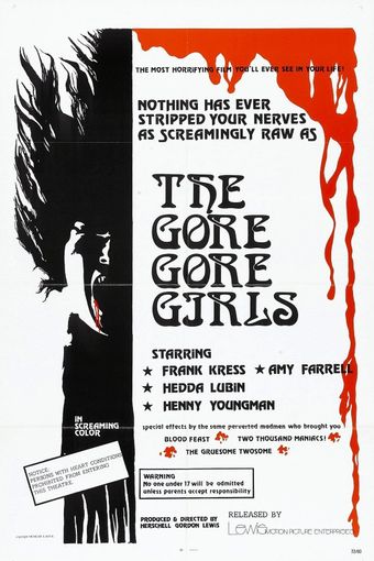 the gore gore girls 1972 poster