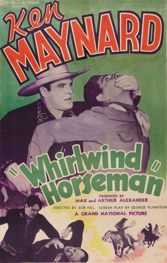 whirlwind horseman 1938 poster