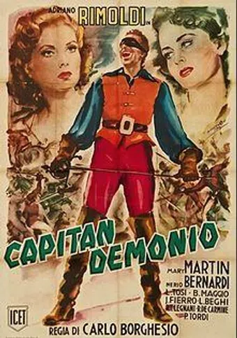 capitan demonio 1950 poster